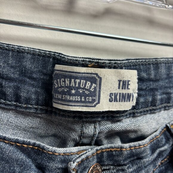 Levi Strauss & Co. Signature "The Skinny" - Size 14 Short - 1495 - Picture 2 of 4